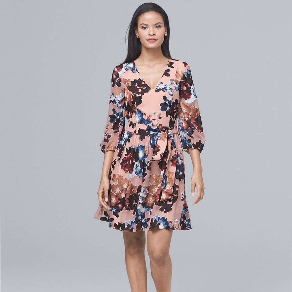 Vince Camuto Floral Fit & Flare Dress